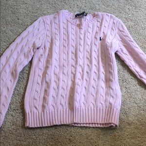Ralph Lauren size medium light pink sweater